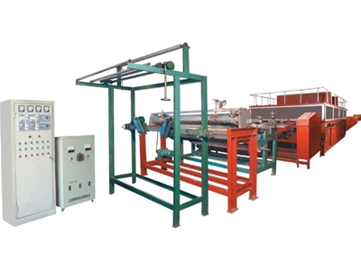 Coil flocking line